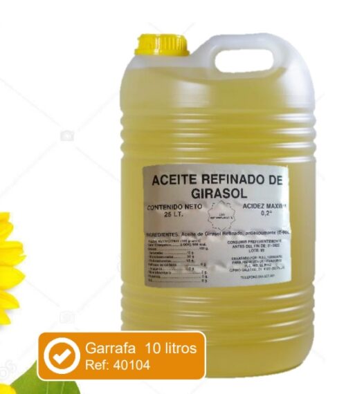 Aceite refinado de Girasol 10 litros
